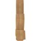 Ekena Millwork Kennewick Rough Sawn Timber Gable Bracket, Western Red Cedar, 60"W x 30"H x 6"D x 6"F, 12/12 Pitch GBW060X30X0606KEN00RWR - alternate 2